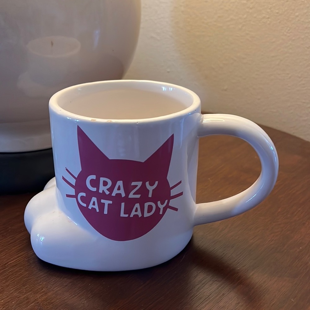 Crazy cat lady mug